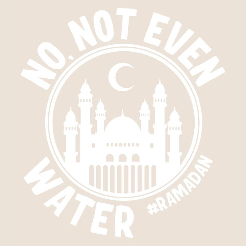 Non même pas d’eau Ramadan