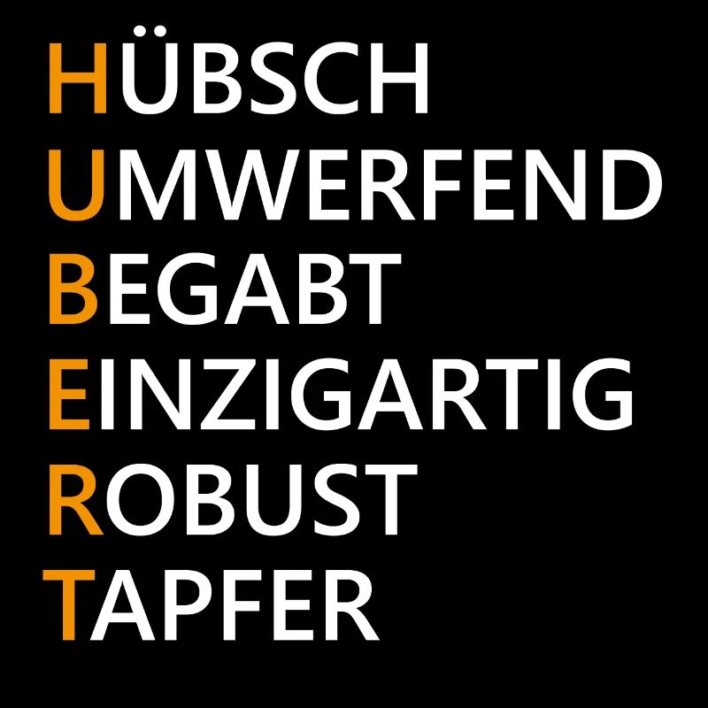 Hubert Name Geschenk