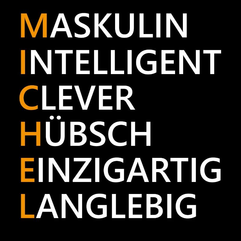 Michel Name Geschenk