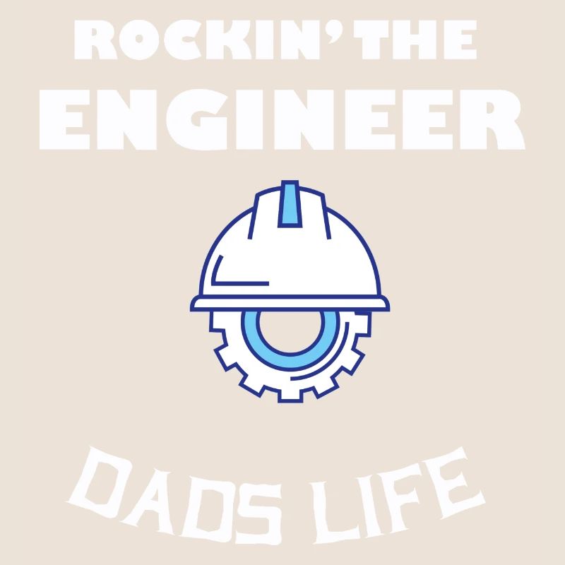 Rockin' the Engineer Dads Life Programmers Math Ge