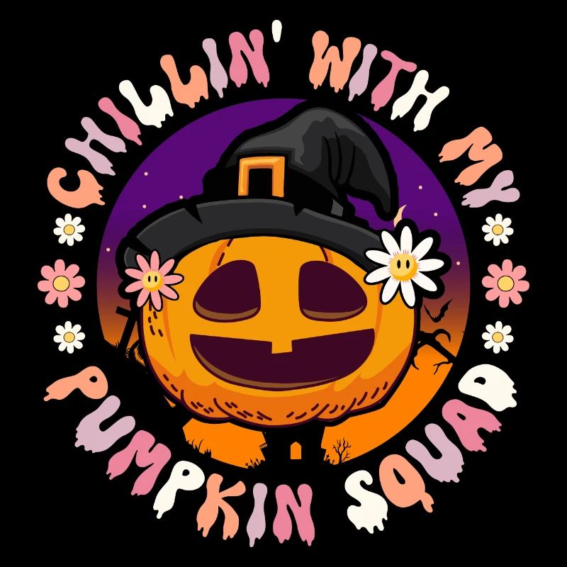Équipe De Citrouilles Costume D'Halloween Drôle