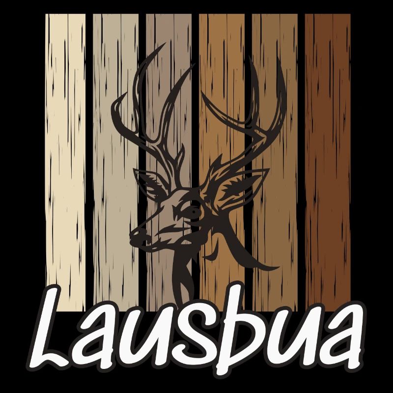 Lausbua Hirsch Lederhosen