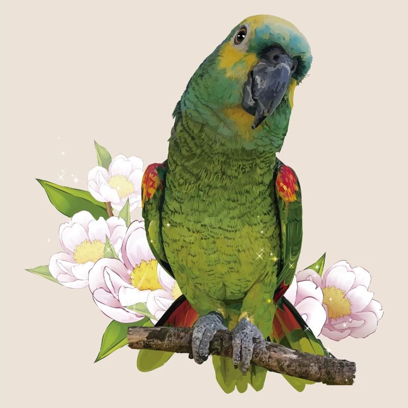 The blue-fronted amazon