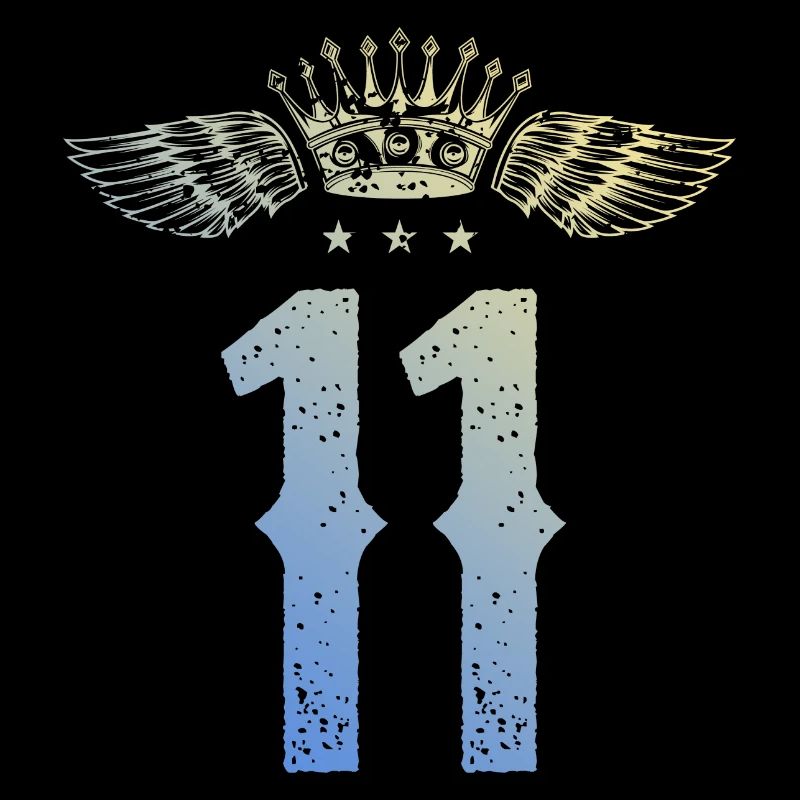 11 Zahl Krone