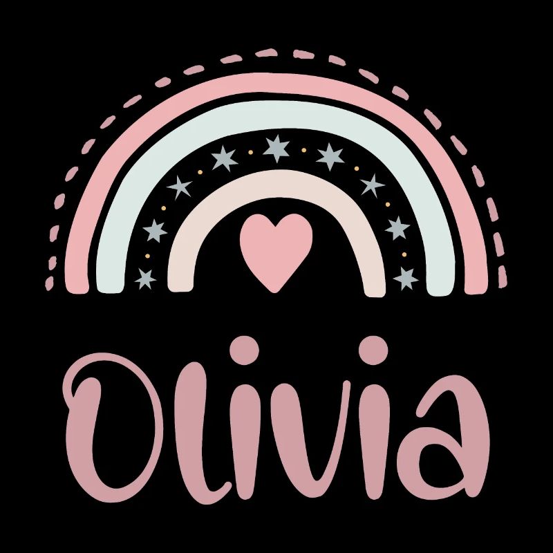Olivia Name Rainbow