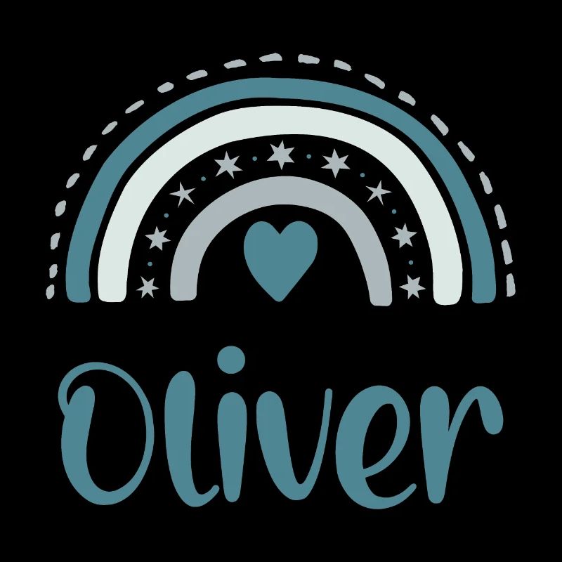 Oliver Name Rainbow