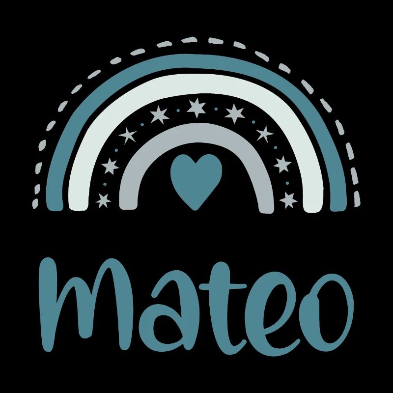 Mateo Name Regenbogen