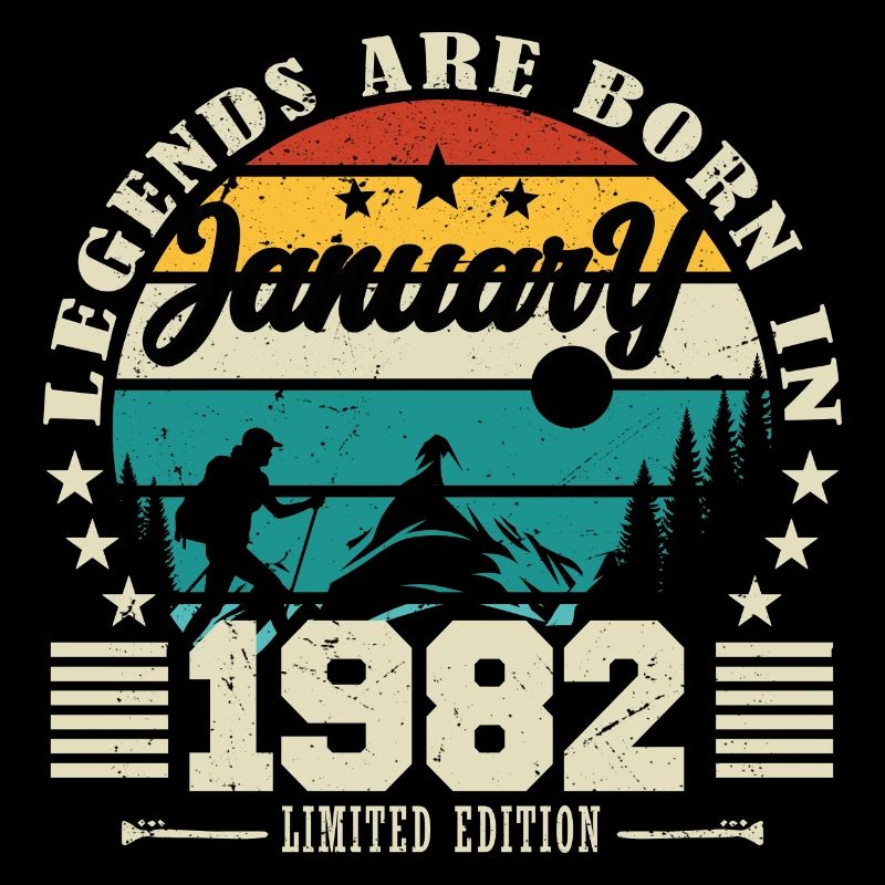 January 1982. Birthday gift January 1982.