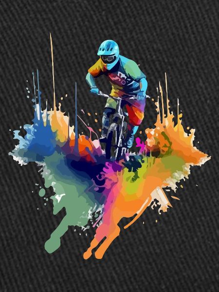 Mountain biking Loic