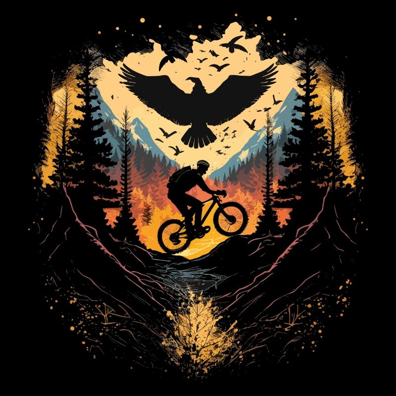 Cool Descente VTT Biker MTB Motif