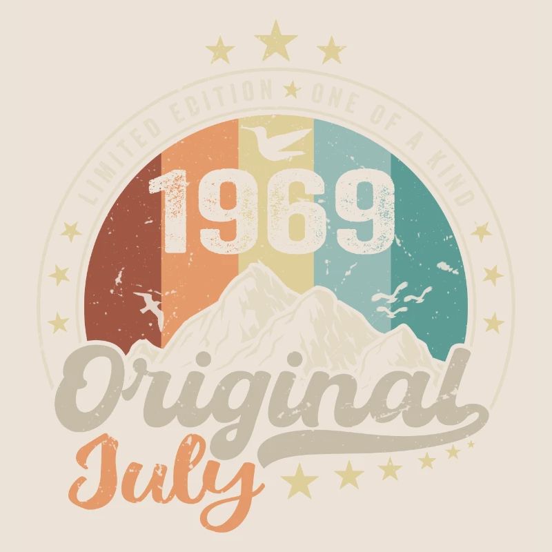 Juli 1969 Jubiläumsgeschenkidee Juli 1969