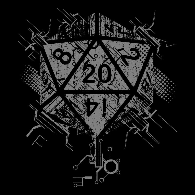 Dunkles abstraktes Prisma