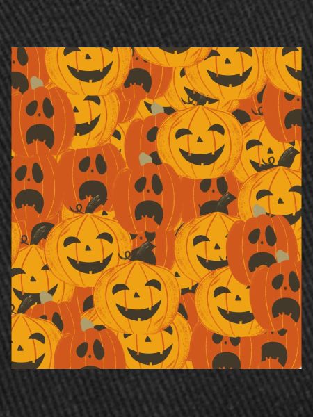 Spooky Pumpkins Halloween Pattern