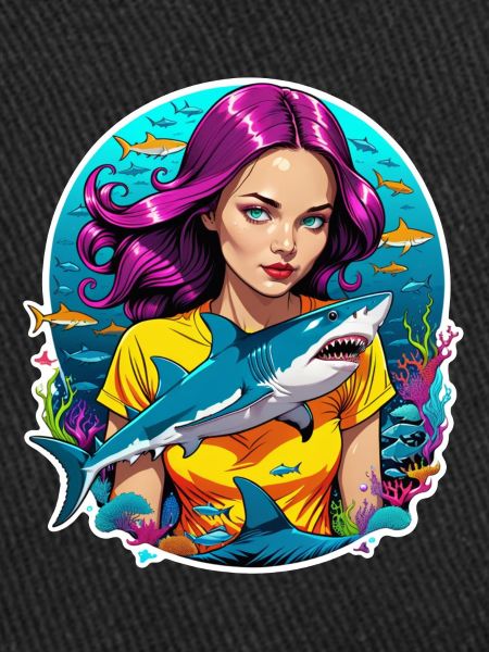 requin et femme