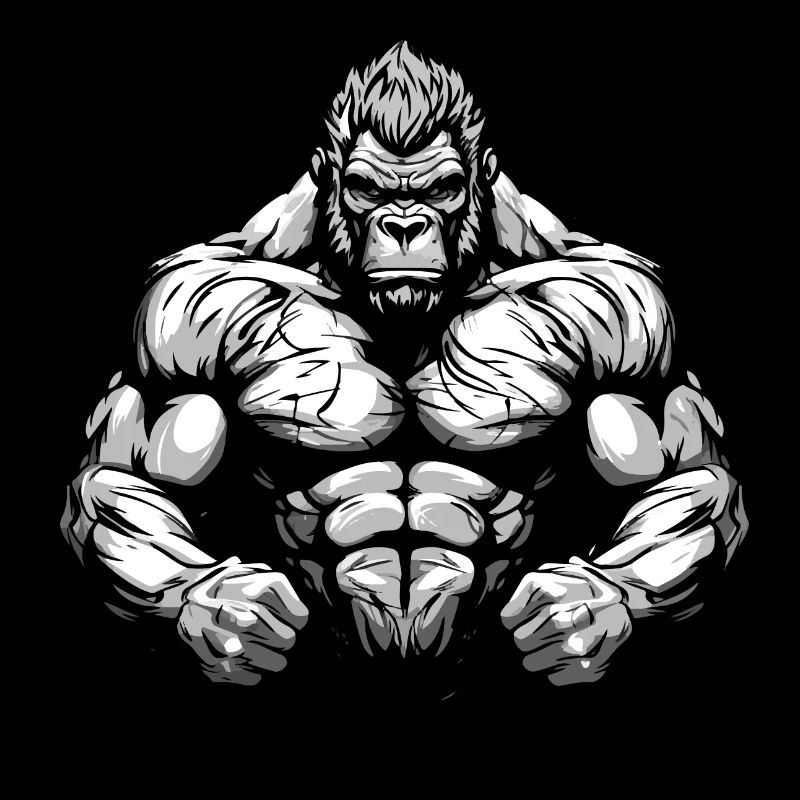 Gorilla Beast Musculation Muscles