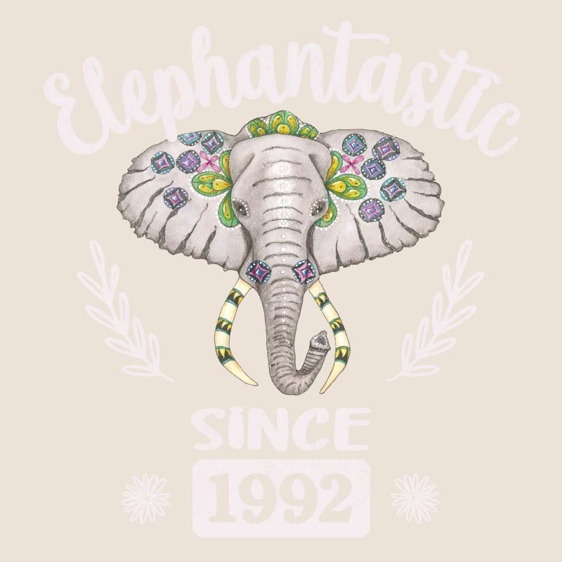 Elephantastic since 1992, Elephant Head Decorated