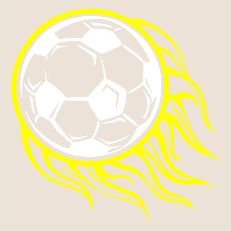 Soccer Flame Fire Symbol