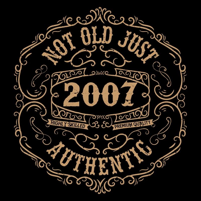 2007 Classic 2007 Retro Birthday Gift 2007