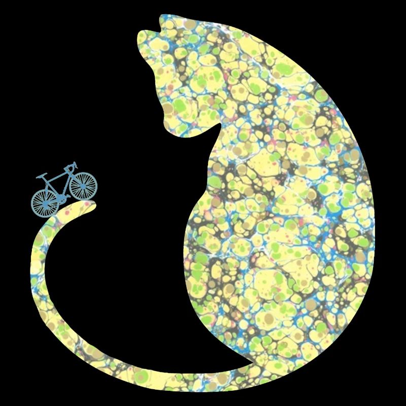 katze mit fahrrad e 219