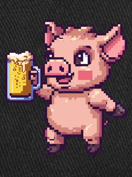 Porc Bière Pixel