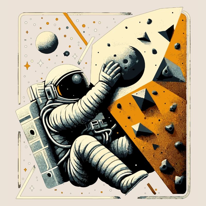 Astronaute de bloc Astronaute Astronaute Cadeau