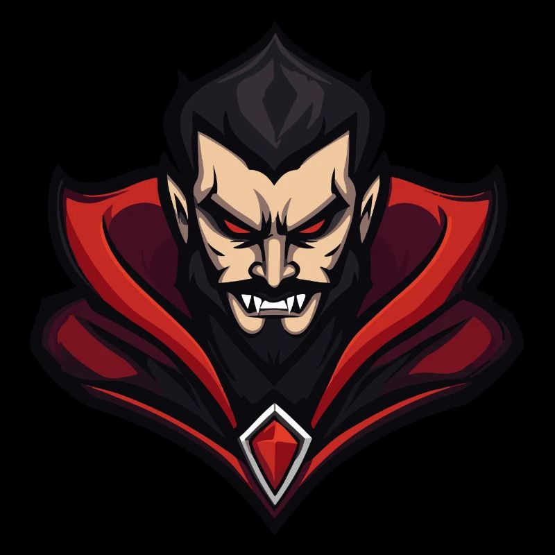 Vampir Halloween Comic