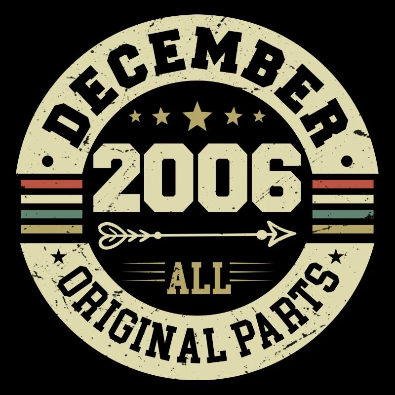 Legends Birthday December 2006 Born Gift