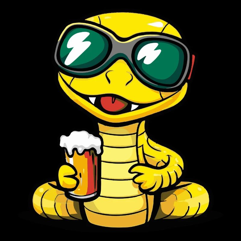 Bière de ski Snake Cobra