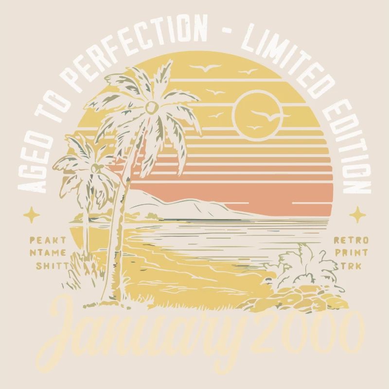 2000 Geburtstag Januar 2000 - Geschenk Januar 2000