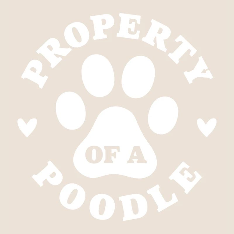 Eigentum eines Pudels