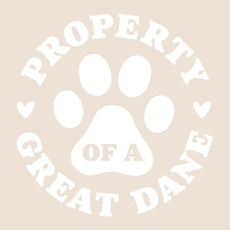 Eigentum einer Deutschen Dogge