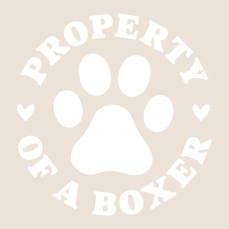 Eigentum eines Boxers