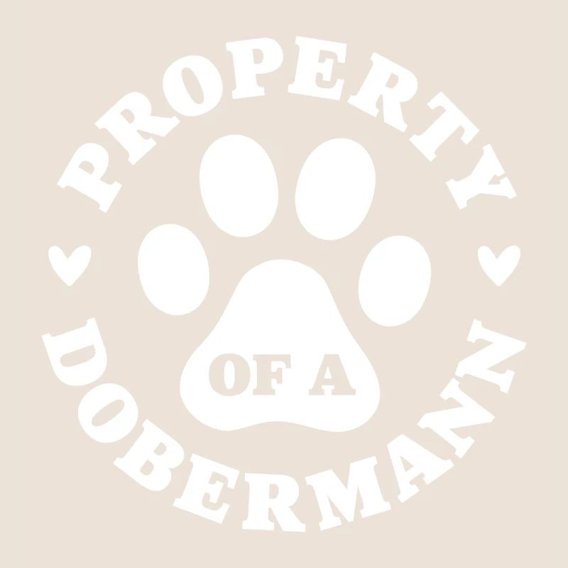 Propriété d’un Dobermann