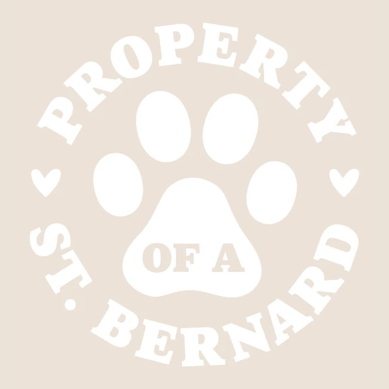 Eigentum eines Bernhardiners