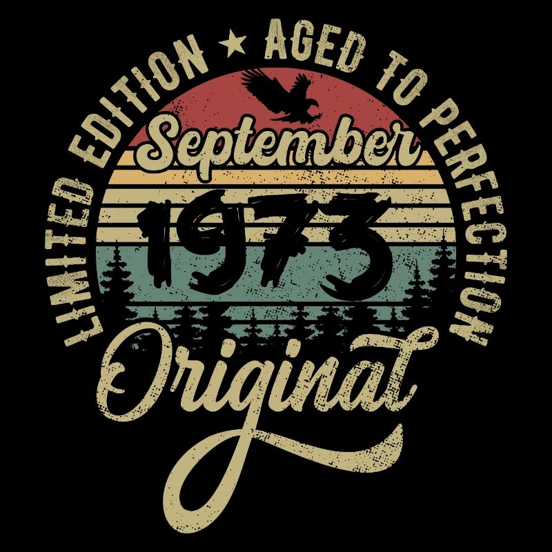 52e anniversaire Septembre 1973 - 52 ans