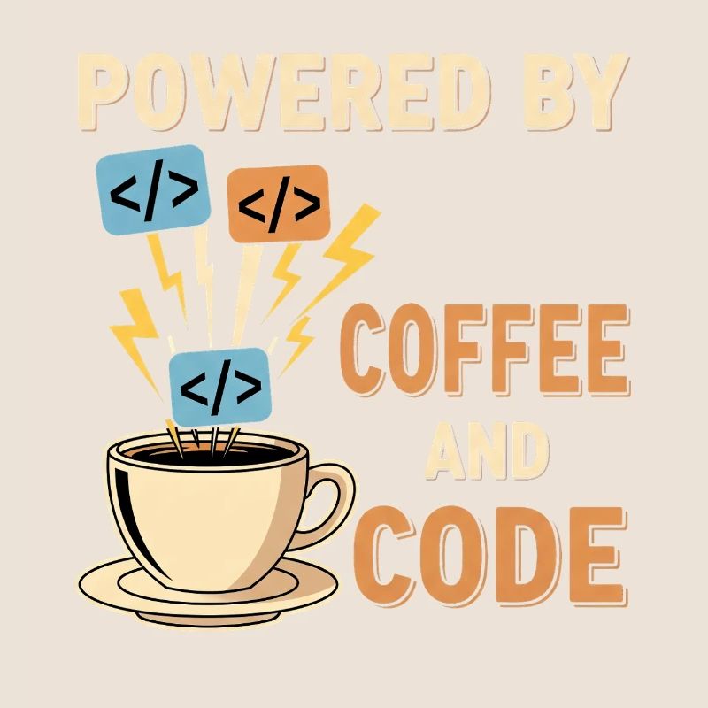 Programmateur Café Motif Design