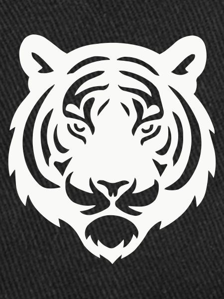 Tiger Head Silhouette