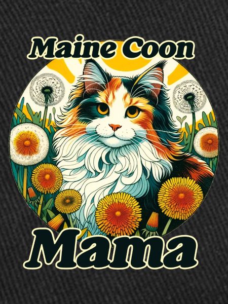 Maine Coon Mama Cercle Floral