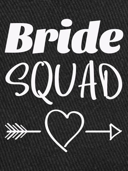 Braut Squad Herz Pfeil