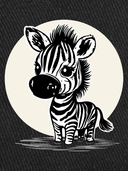 Zèbre mignon – Motif d’animal mignon