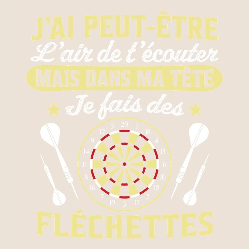  joue aux fléchettes