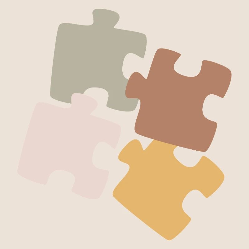 Variété de Patchwork de Puzzles