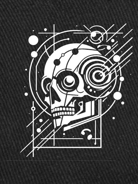 Cybernetic Skull Geometry