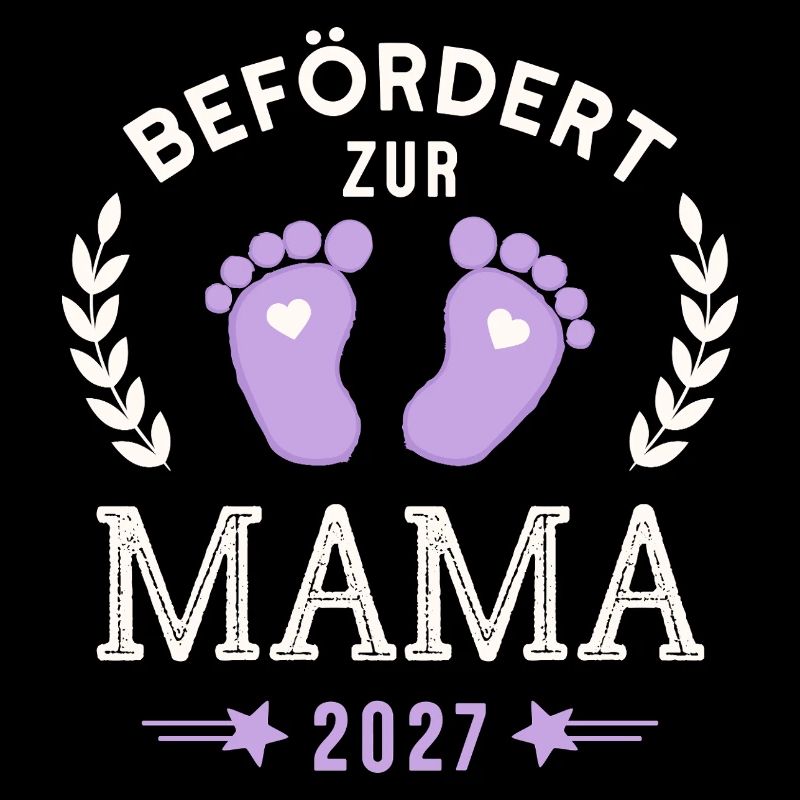 Befördert zur Mama 2027 Werdende Mama