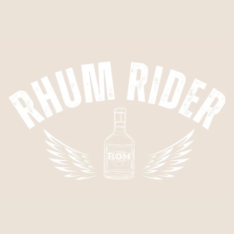 Rum Rider Geschenk Humor Aperitif Alkohol