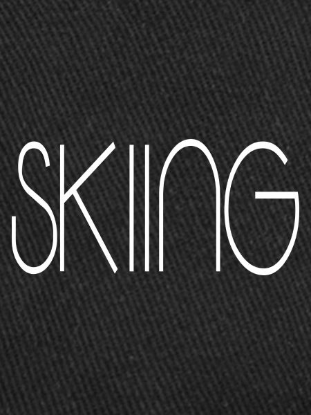 skiing