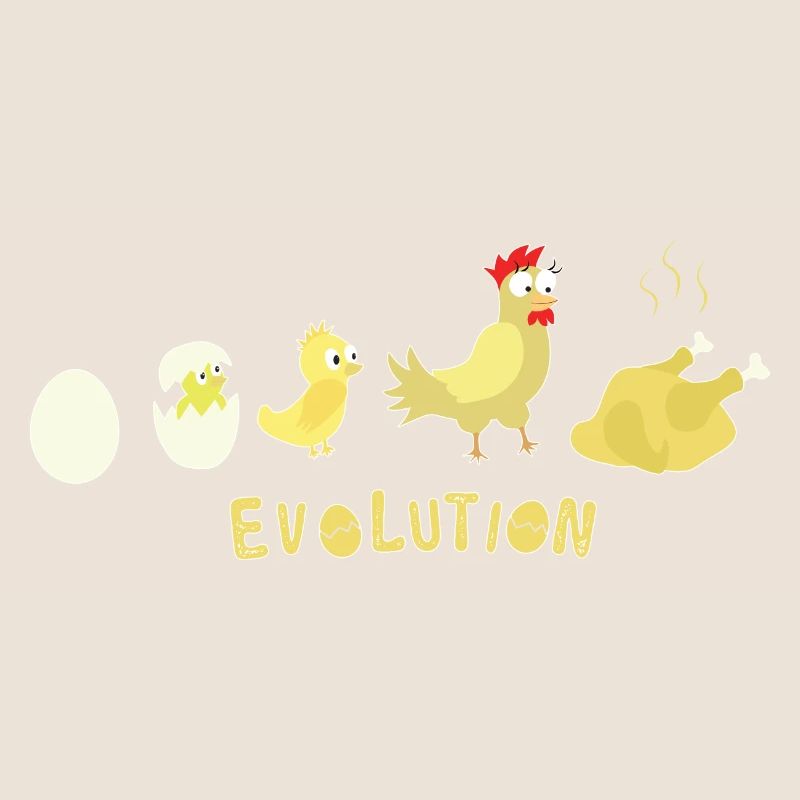 Evolution Egg Chicken Roast Chicken BBQ Barbecue