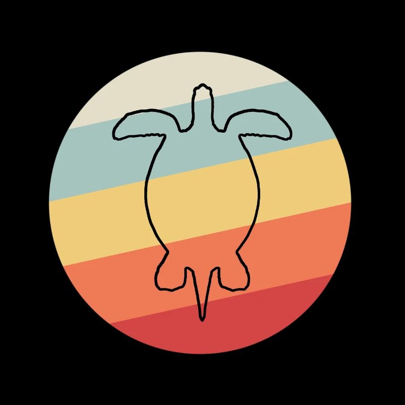 Tortoise Turtle in circle turtle