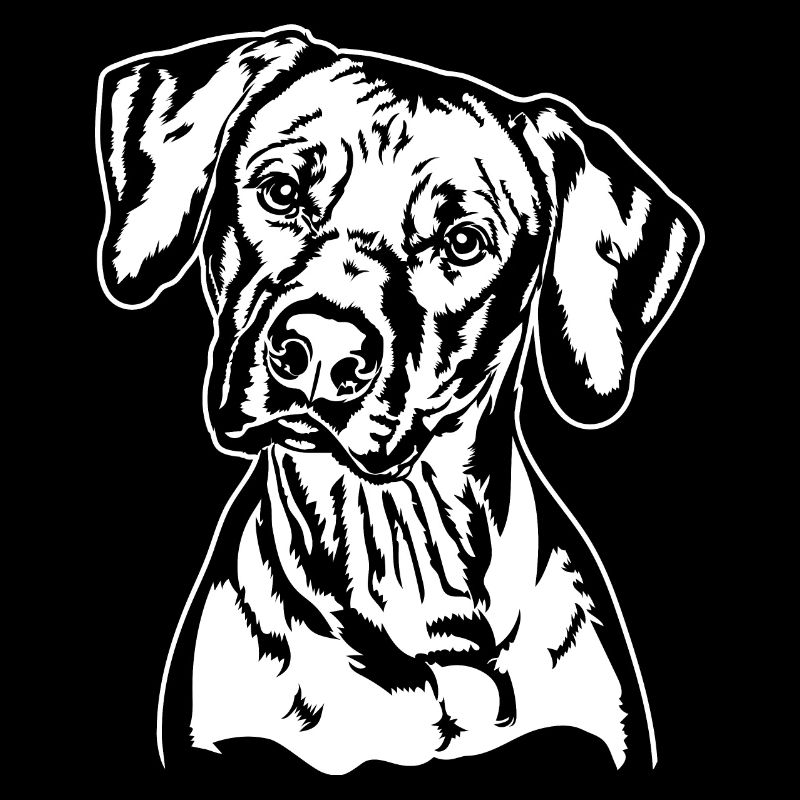 RHODESIAN RIDGEBACK Dog Portrait Wilsigns