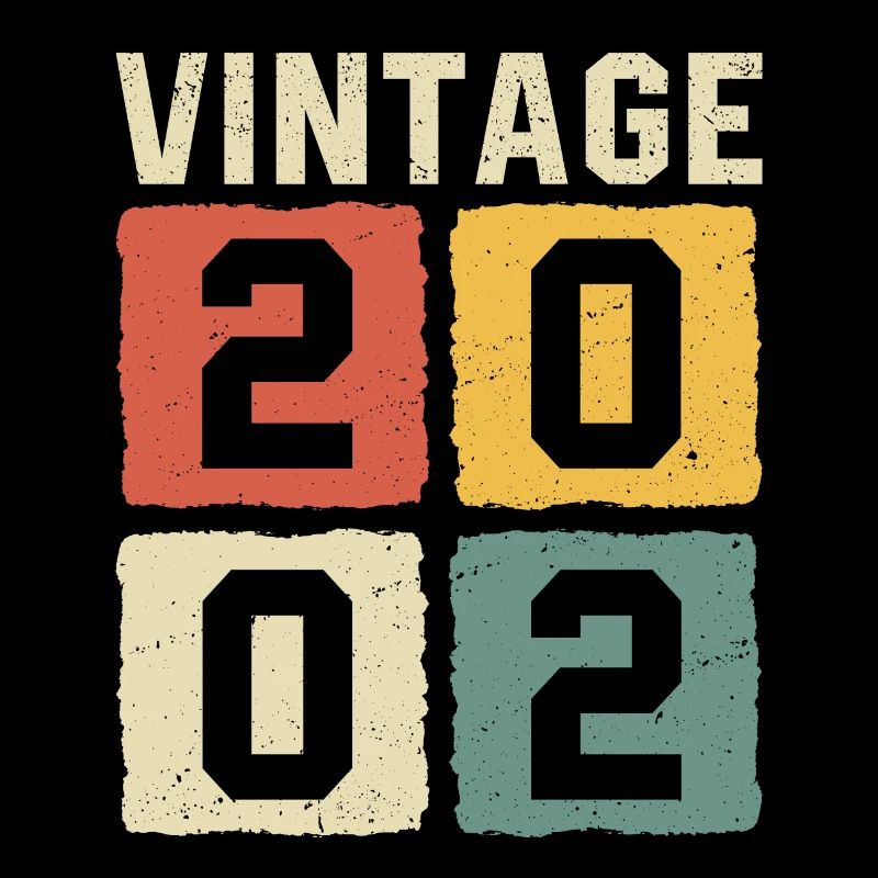 Vintage 2002 Born 2002